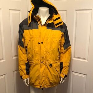 Vintage 90's-00's Cabela's GORE-TEX mountain parka shell jacket color blocking